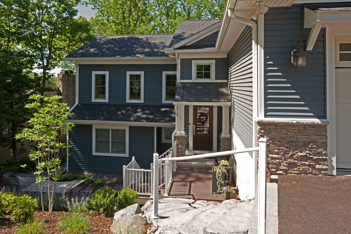 Backyard outdoor living space built by Wall to Wall Construction in Owings Mills, MD
